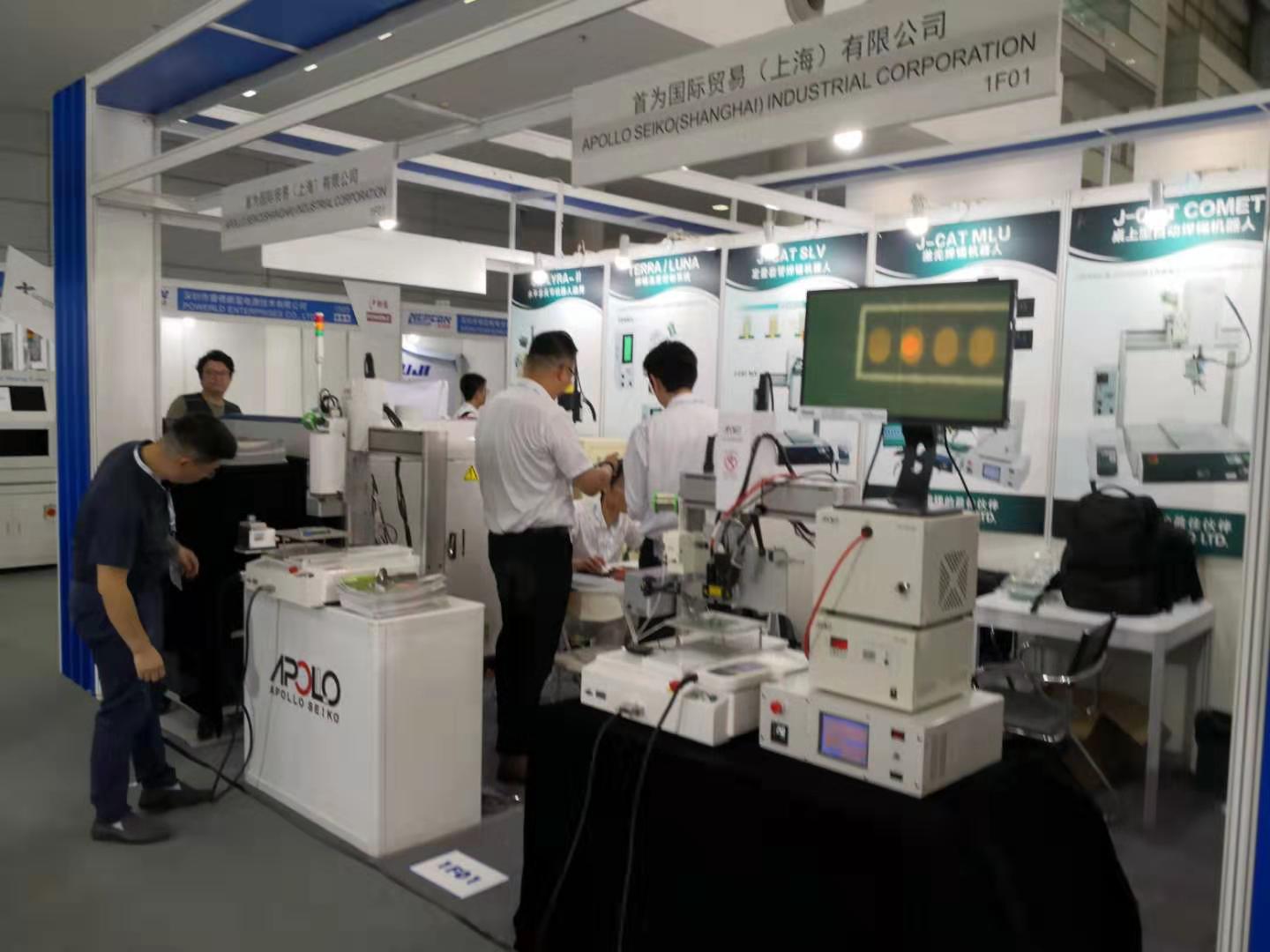 我们在2019年深圳NEPCON电子设备展展出！